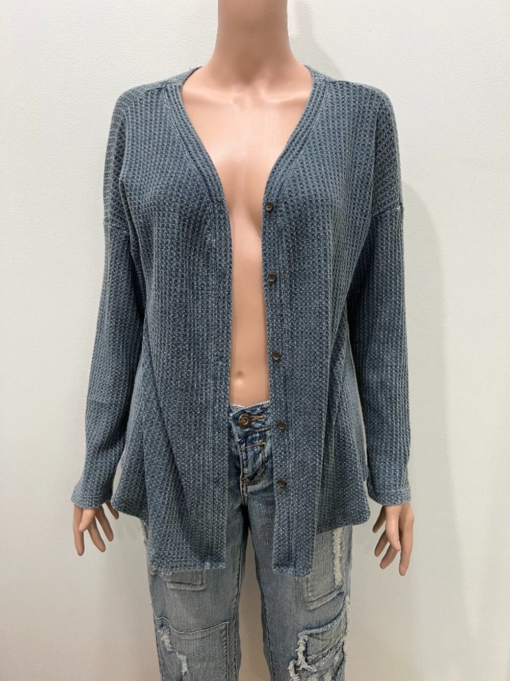 Soft Surroundings Waffle cardigan Size M